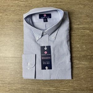 Thomas Stone Regular Fit Long Sleeve Dress Shirt